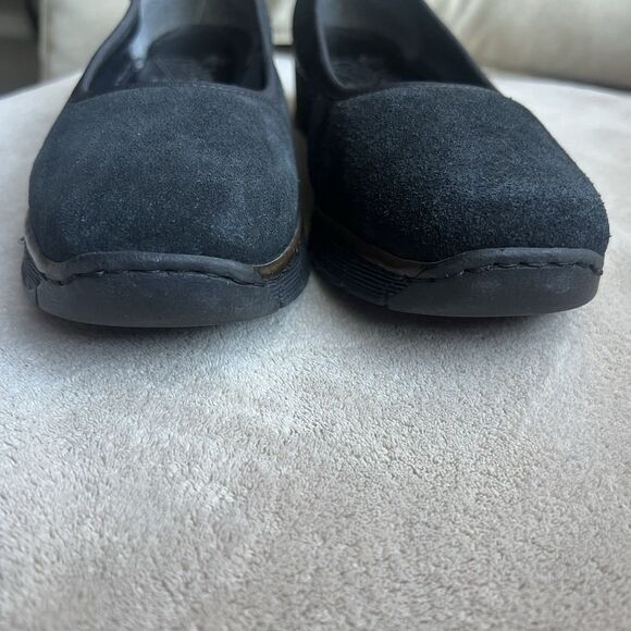 Rieker Antistress Ballerina Black Suede Wedge Loafer Shoe Women EU‎ 41 US 10 - Picture 8 of 15